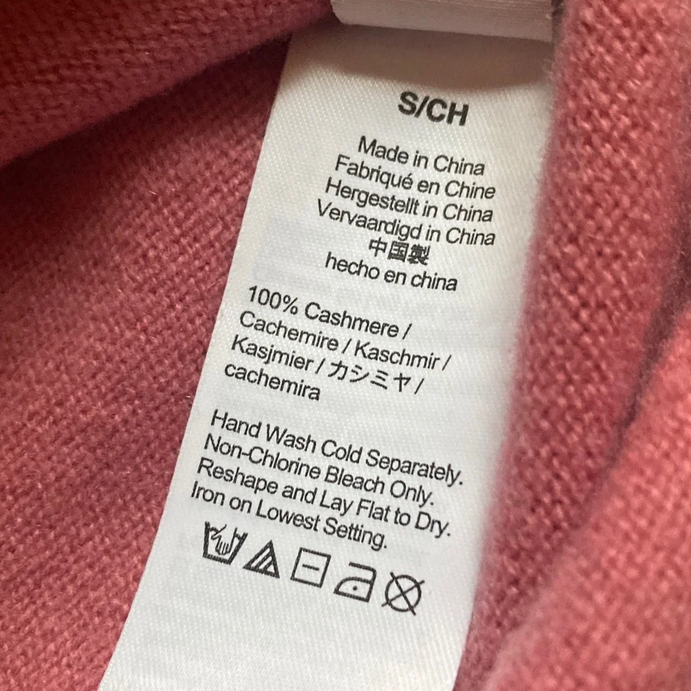 J. Crew Boyfriend Fit 100% Cashmere Crewneck Sweater